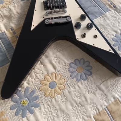 ESP Flying V 1979 - Black - RARE!! image 2