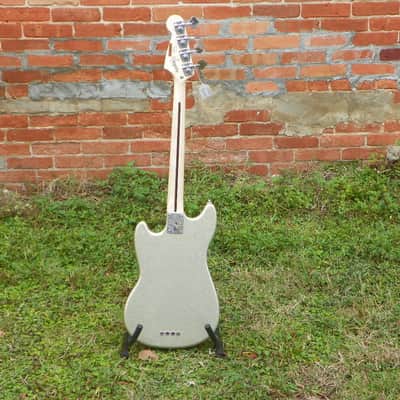 Fender Squier Mikey Way Signature Mustang Electric Bass Guitar MFG Refurbished image 6