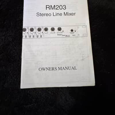 Rolls RM203 - 10 Channel Mixer - Black image 2