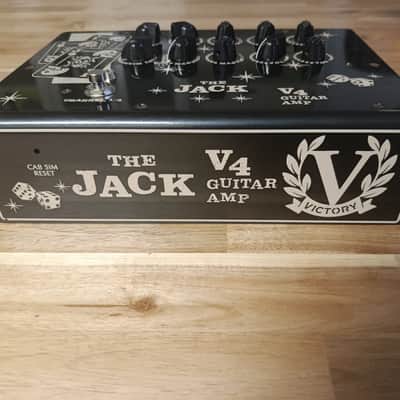 Victory Amps V4 The Jack 2-Channel 180-Watt Hybrid Guitar Amp Pedal 2022 - Present - Black imagen 2