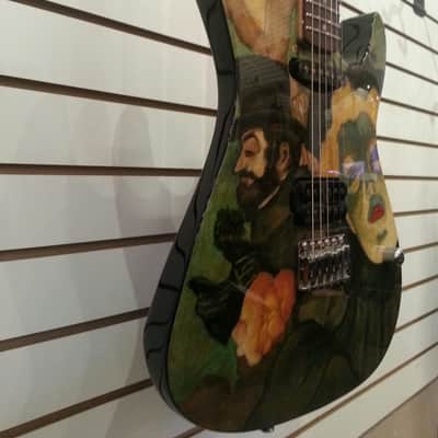 Schecter USA original Masterworks #5, NOS 1998 Toulouse-Lautrec Custom Graphic image 17