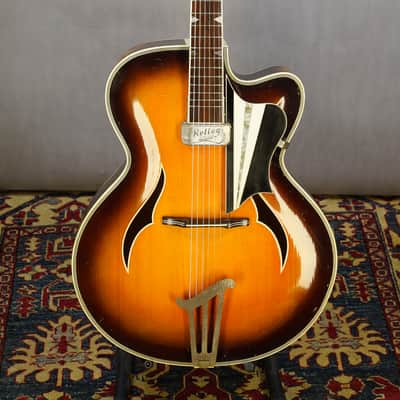 Hemosch Archtop by Todt 1950s - Sunburst w Rellogg PU very Rare image 1
