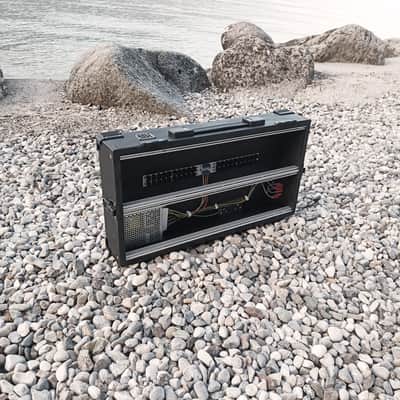 6U Eurorack Case Powered, 84 o 104 hp, modular synthesizer image 13