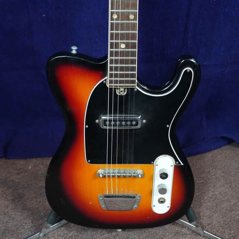 Decca Telecaster Style 1960s Sunburst image 1