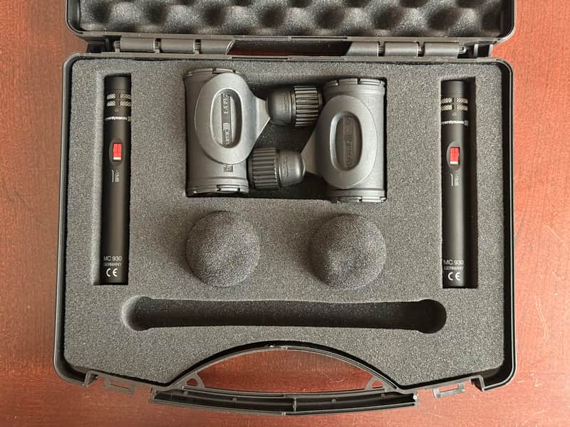 Beyerdynamic MC 930 Small Diaphragm Cardioid Condenser Microphone Stereo Pair