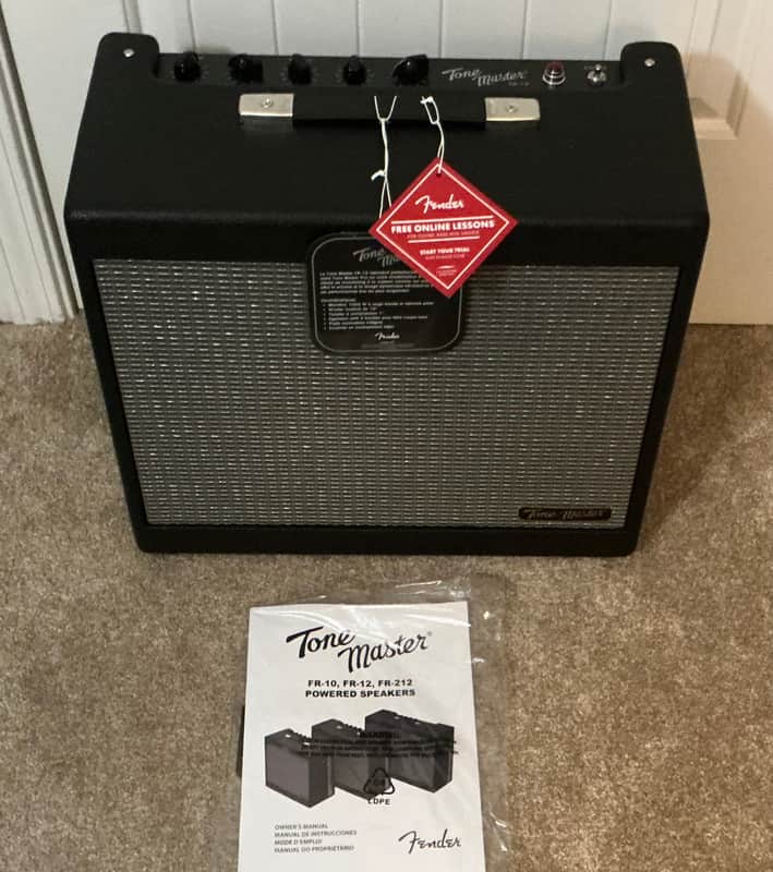 Fender Tone Master FR-10 1000-Watt 1x10" Active Guitar Speaker Cabinet 2023 - Present - Black image 1
