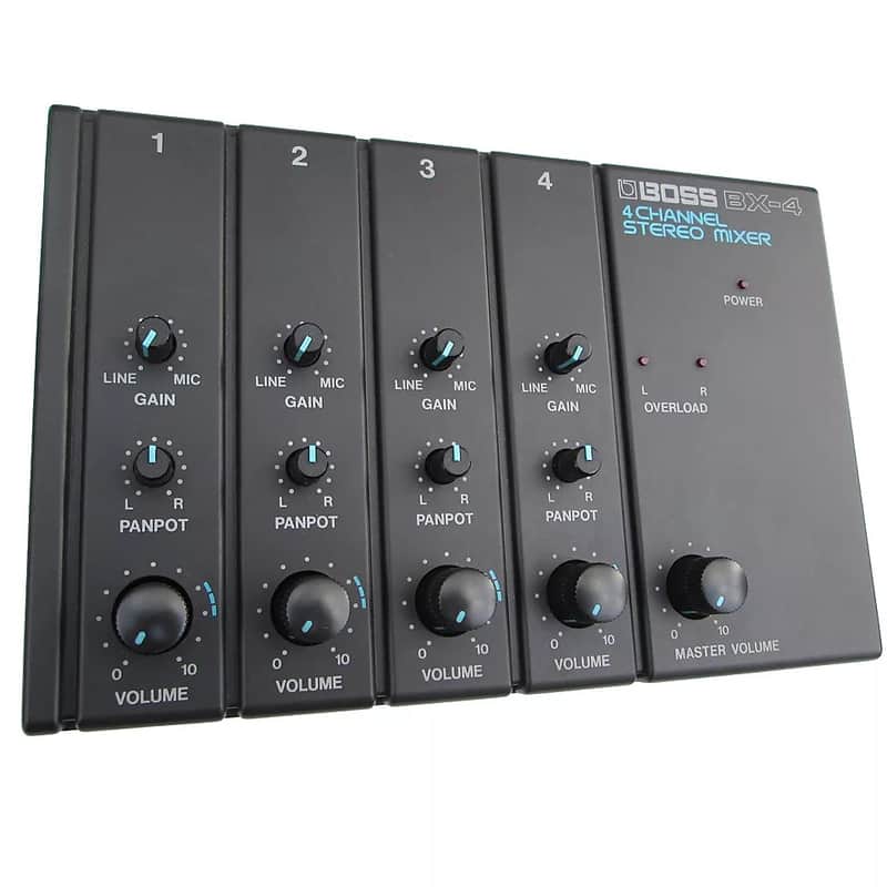 Boss BX-4 4-Channel Stereo Mixer | Reverb Canada