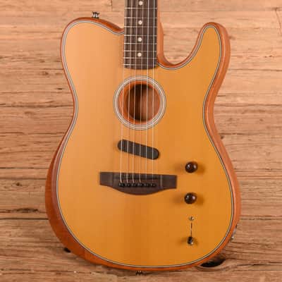 Fender Acoustasonic Player Telecaster Natural 2021 image 2
