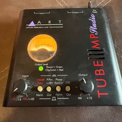 ART Tube MP Studio Tube Microphone Preamp 2009 - Present - Black image 4