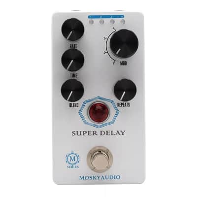 Mosky Audio SUPER DELAY with Mod Options Guitar Effect Pedal image 1