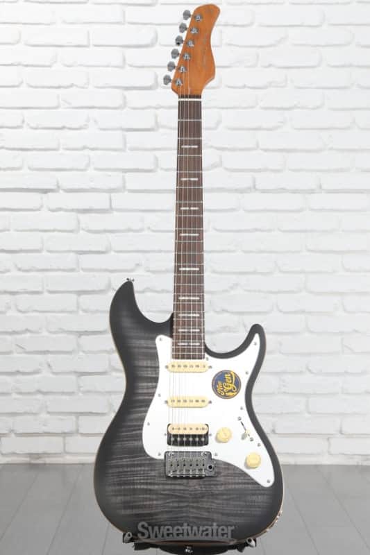 Sire Larry Carlton S7 FM New Gen Electric Guitar - Transparent Black Rosewood Fingerboard (LCS7FMNGTBKd1)