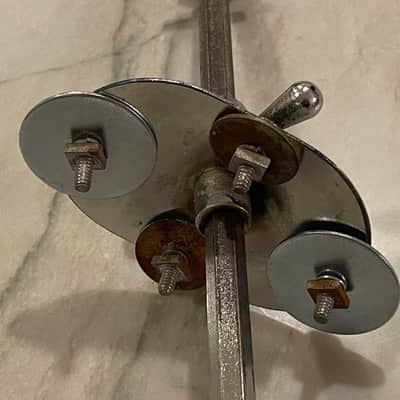 Rogers Swiv-O-Matic Bass Drum Spurs, 1960s - **RARE, Very Long** image 9