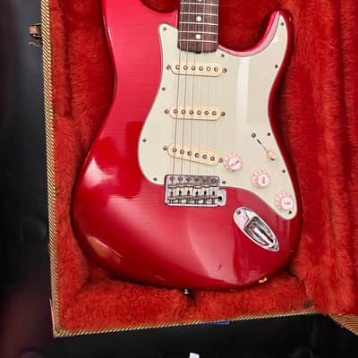 Fender American Vintage '62 Stratocaster 1985 - 1989 - Candy Apple Red image 3
