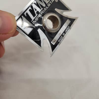 1980s Tama Imperialstar Drum Badge With Grommet (235-8) image 3
