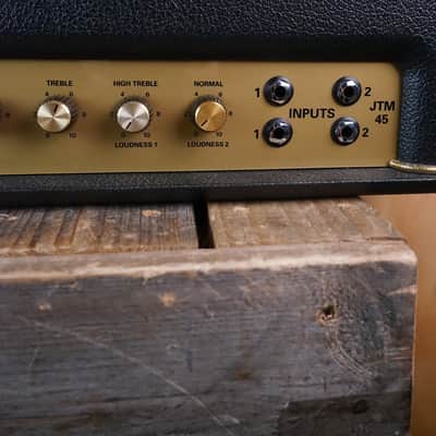 2011 Marshall JTM45 2245 UK Valve Amplifier Head – Very Good Condition image 4