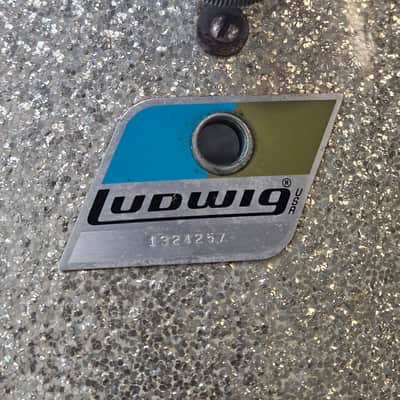 Ludwig Club Date 60's era in Silver Sparkle image 16