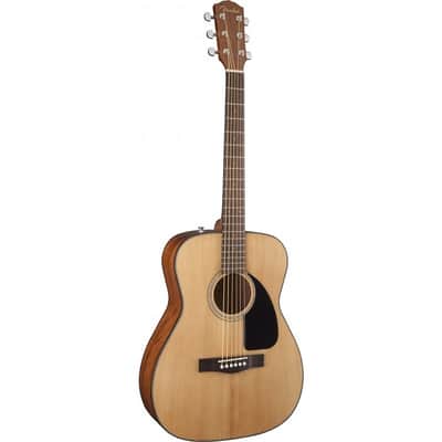 Fender CF-60 Folk Acoustic Guitar w/ Hard Case image 4