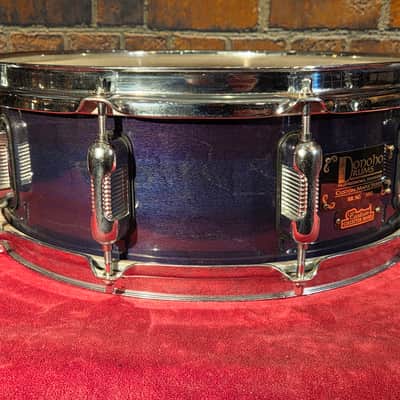 Immagine Donoho Drums Custom Maple 5.5x14" Snare Drum Purple Stain - 3