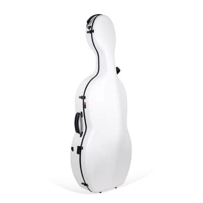 Crossrock 4/4 Cello Case, Carbon Fiber Composite with Wheels , Lightweight Flight Case image 1