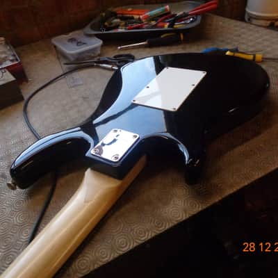 Wide neck electric guitar for big hands image 11