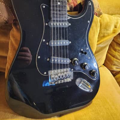 BLACKED OUT Sawtooth Sawtooth ES Series Electric Guitar, ST-ES Strat Style 2023 - EXTRA BLACK image 2