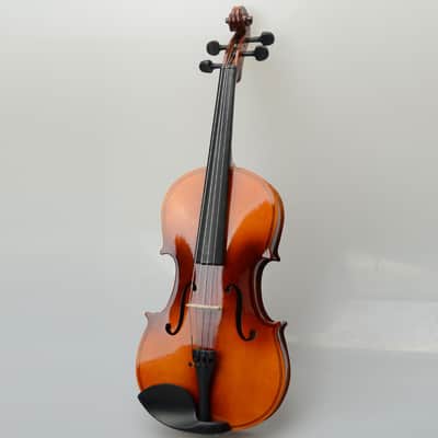 Cxxss 16" Acoustic Viola Case Bow Rosin Brown image 2