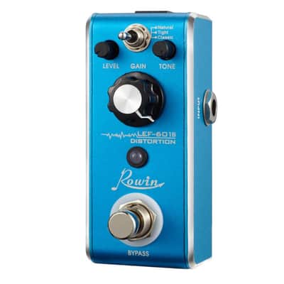 Rowin LEF-601B Shur Riot Distortion /Overdrive Rare Chip 3 mode Their Nice Stuff image 3
