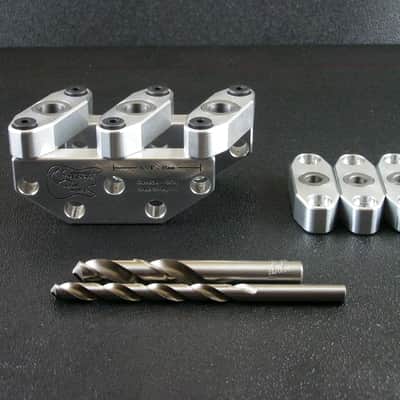 Tuner Drilling Jig for Slotted / Classical Headstock - G-Tech Guitar Works - Luthier image 1