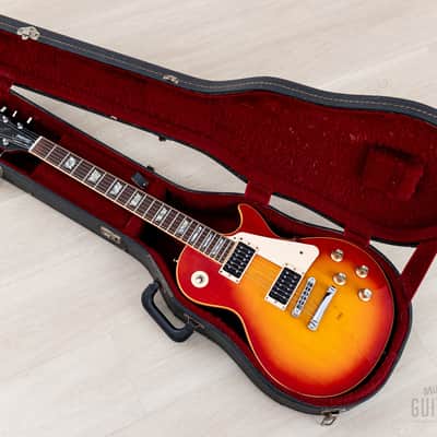 1976 Gibson Les Paul Standard Vintage Guitar Cherry Sunburst w/ T Tops, Case image 20