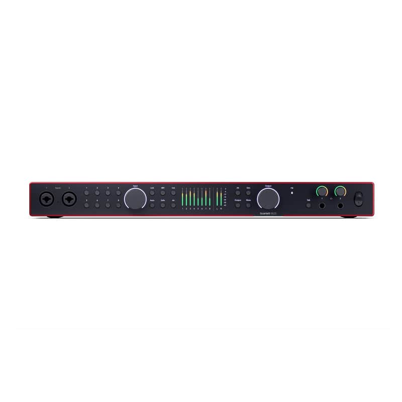 Focusrite Scarlett 18i20 4th Gen USB Audio 18-in/20-out, 24-bit/192kHz, USB-C Audio Interface image 1