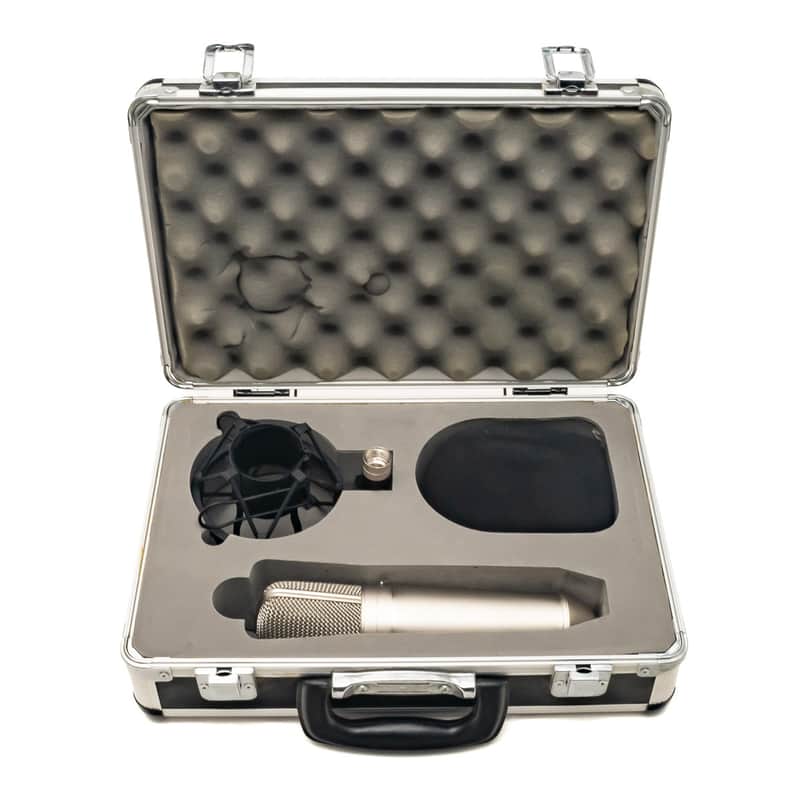Behringer - B2 Pro Condenser Microphone w/ Shock-mount, Windscreen OHSC USED image 1