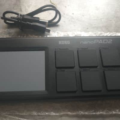 Korg NANOPAD II/w/Korg CA-1 Tuner metronome 2015-2022 - Black image 6