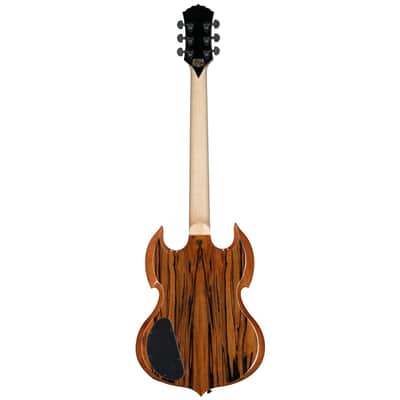 Wylde Audio Barbarian Pale Moon Ebony Electric Guitar, Gloss Natural image 6