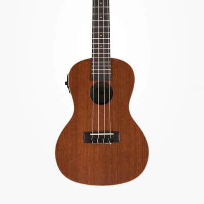 Kala KA-CE Satin Mahogany Concert Electro Ukulele image 1