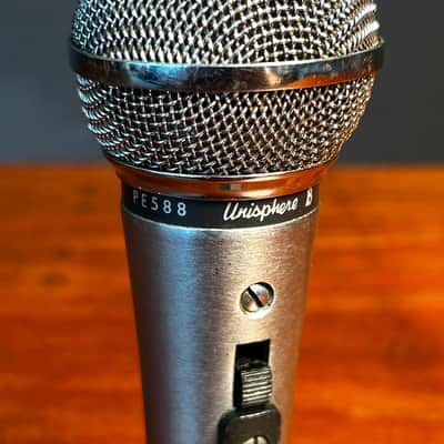 1970s Shure PE588 Unisphere B Hi-Z Dynamic Microphone (Harp, Harmonica) Made in the USA image 3