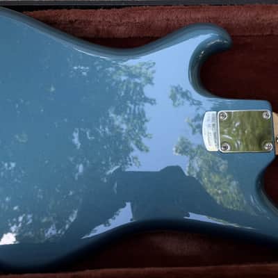 Teisco Spectrum 5 1990s Metallic Blue Made in Japan image 15
