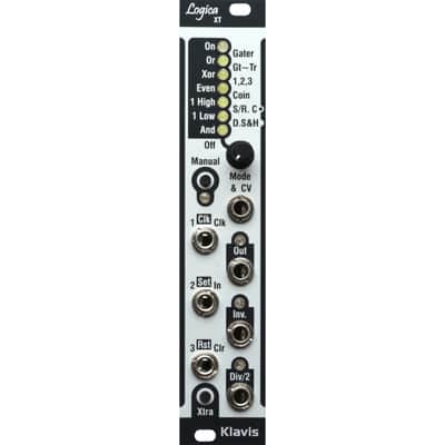 Klavis Logica XT Eurorack CV & Clock Logic Module (Silver) image 3