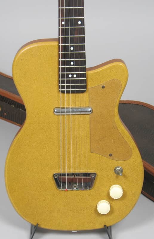 Immagine Silvertone 1357 Danelectro Model C 1956 Ginger and Tan with Original Case - 1