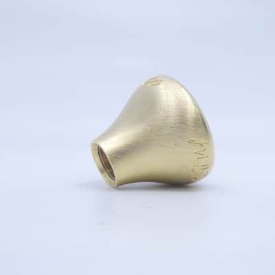AR Resonance MLD 40 Brass Trumpet Mouthpiece Top - Gold Plate image 2