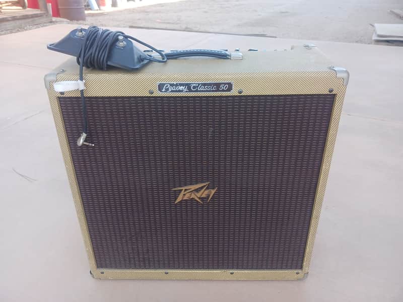Peavey Classic 50 410 50-Watt 4x10" Guitar Combo 1990s - Tweed image 1