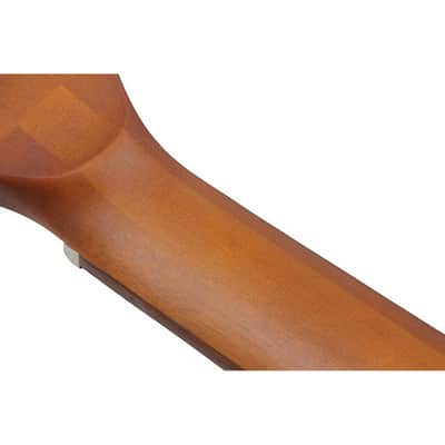 Ibanez AEGB24FE AEG Fretless Acoustic-electric Bass Guitar - Mahogany Sunburst image 9