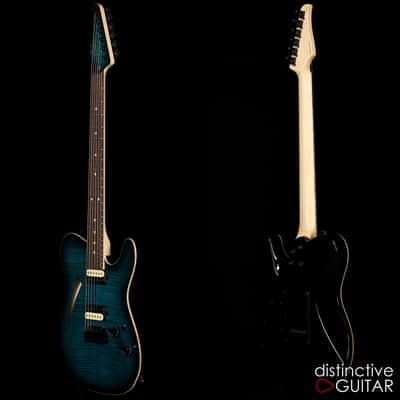 Suhr Modern T Custom - Trans Teal Burst image 8