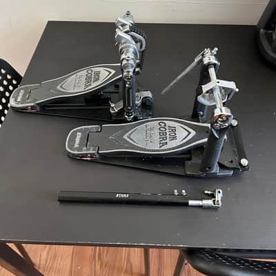 Tama HP900PWLN Iron Cobra 900 Series Power Glide Double Bass Drum Pedal Lefty 2010s - Black/Chrome image 5