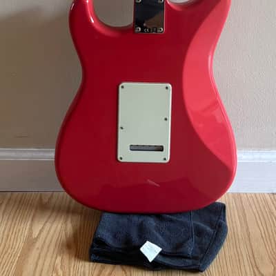 Fender American Special Stratocaster HSS 2017 Fiesta Red w/HSC image 2