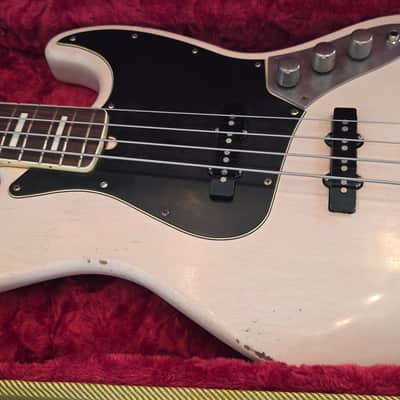 Fender Japan Limited Deluxe Jazz Bass V Arctic White [12/08] | Reverb