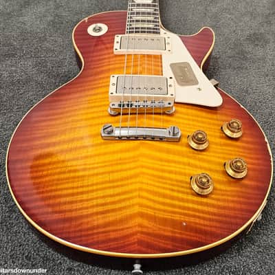 Gibson Custom Shop Collector's Choice #9 "Believer Burst" 59 Les Paul Standard Reissue Aged R9 LPR9 1959 MONSTER TOP! - Vic DaPra - CC#9 image 3