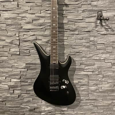 Schecter Avenger FR SLS Elite Evil Twin 2021 - Present - Satin Black image 1