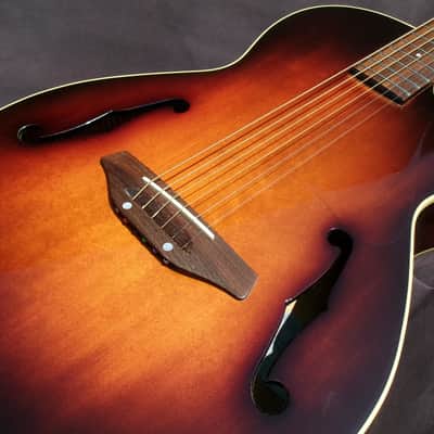 2011 K Yairi KYF-1 Electric Acoustic Guitar with Fishman Presys+ Pickup System+Hard Case image 17