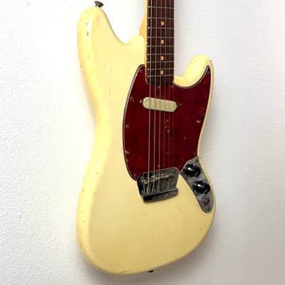 Fender Musicmaster II Caly Dot 1964 - Olympic White image 5