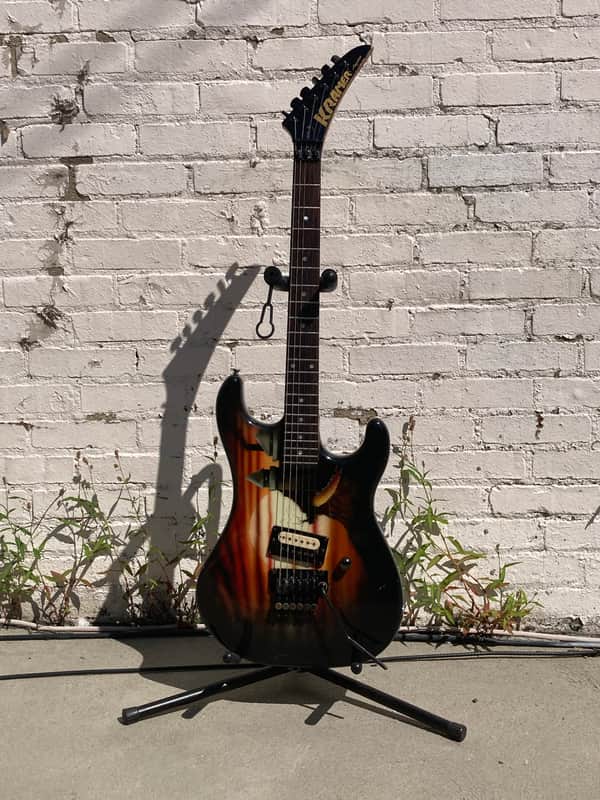 Kramer Baretta USA Kline Graphic Fantasy Series Castle 1987 image 1